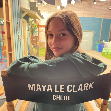 Maya Le Clark played the role of Young Chloe in The Suicide Squad.